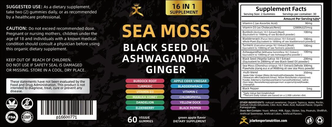 Sea Moss Gummies - Image 3